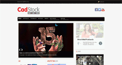 Desktop Screenshot of cadstock.com